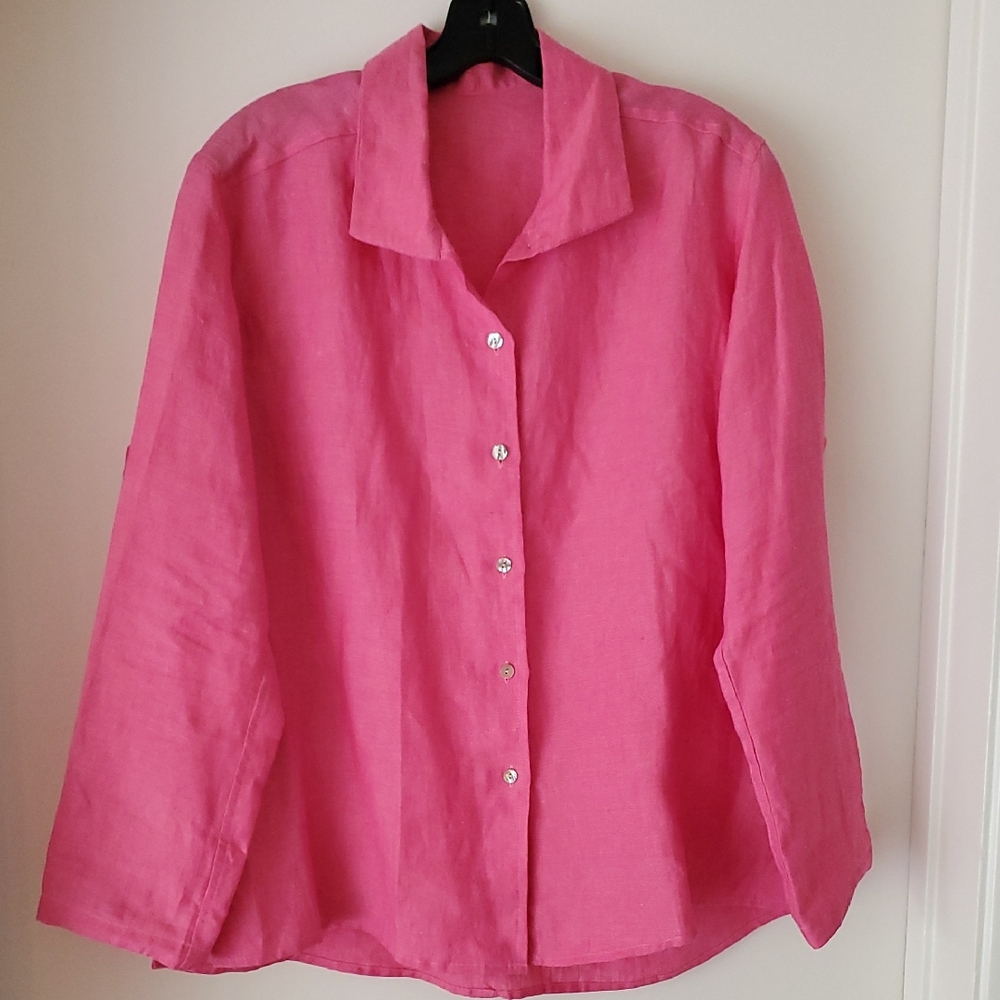 Jill Mcgowan Astrid Linen Shirt